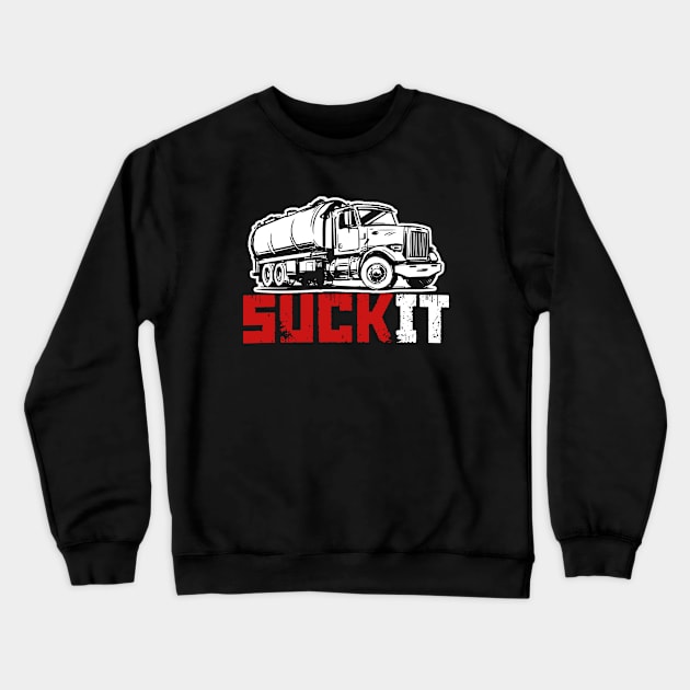 Vac Truck Crewneck Sweatshirt by Andreeastore  